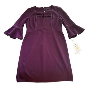 NWT Ivanka Trump Burgundy Dress